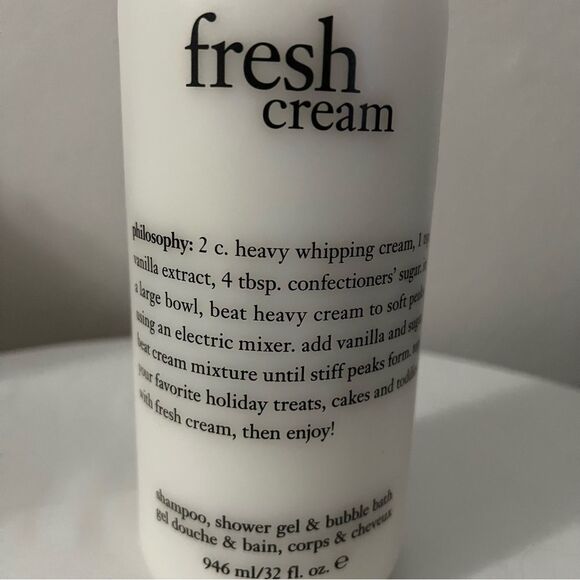 Philosophy Jumbo Fresh Cream Iconic Shower Gel 32oz Body Care Aromatherapy SPA - Picture 3 of 5